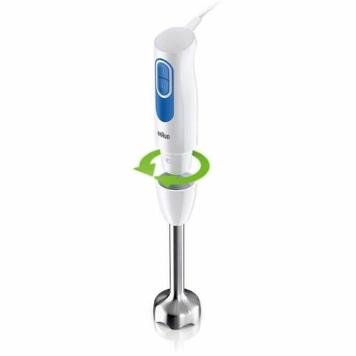 Håndblender Braun 600 W Blå Blå/hvid