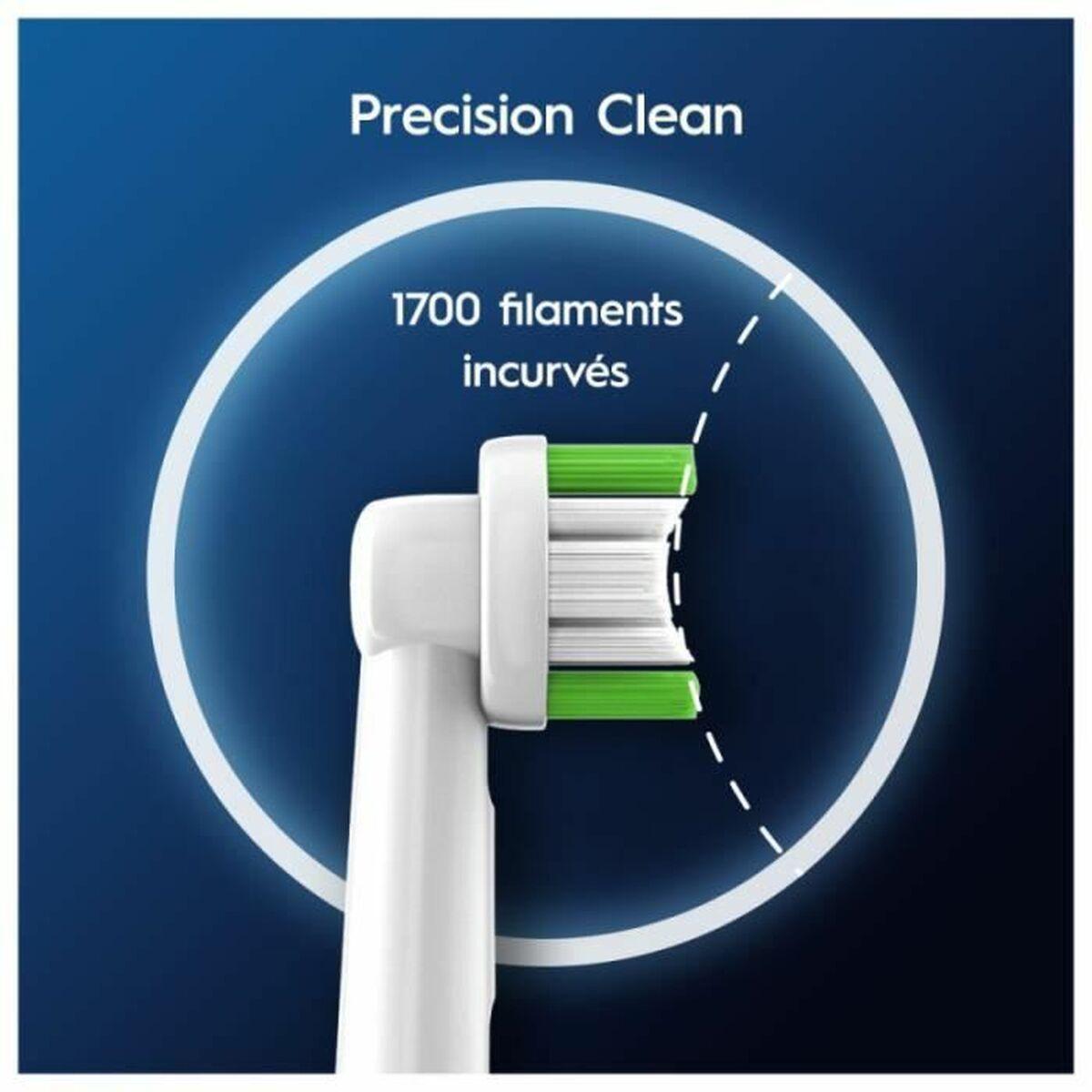 Tandbørstehoveder Oral-B Precision Clean - 3 stk., hvid