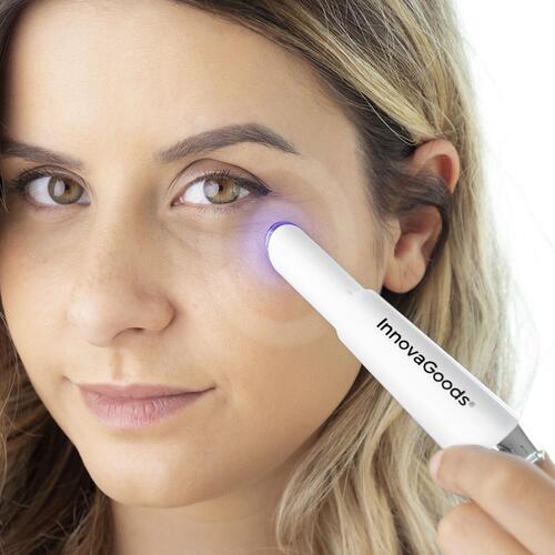 Anti-ageing Eye Massager med fototerapi, termoterapi og vibrationer Therey Hvid (OUTLET B)