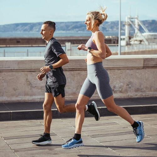 Smart Watch med skridttæller Running Polar Lilla 1,2"