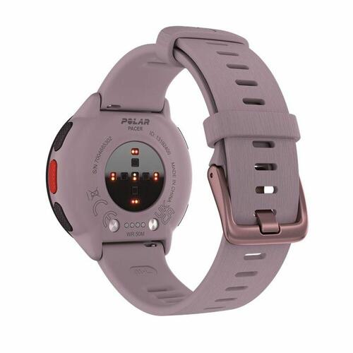 Smart Watch med skridttæller Running Polar Lilla 1,2"