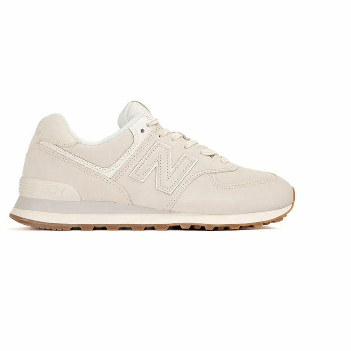 Herre Sneakers New Balance 574 Lysegrå Hvid 42.5