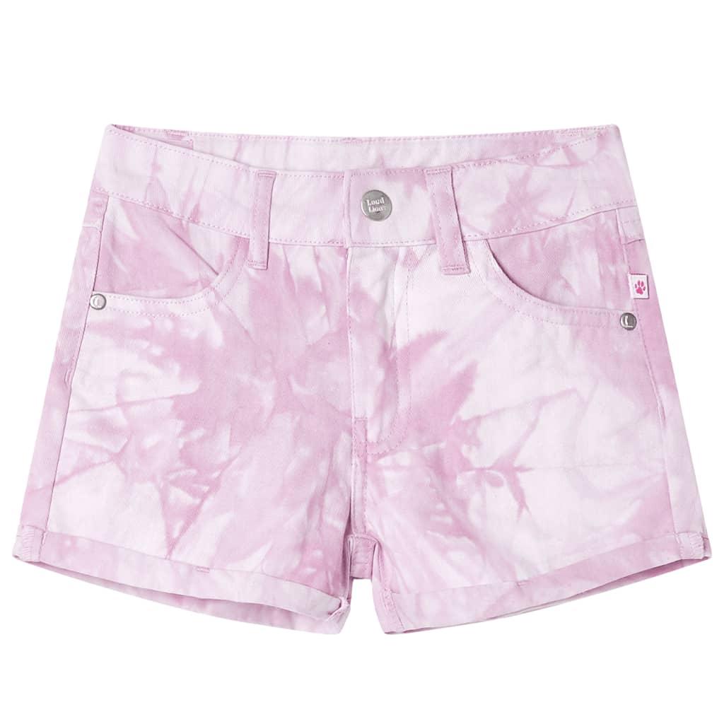 Shorts til børn str. 128 lyserød