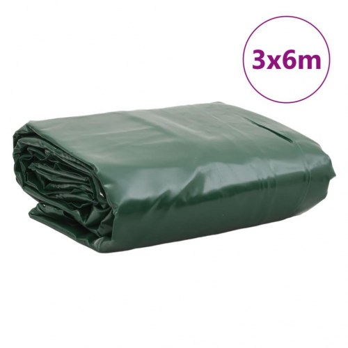 Presenning 3 x 6 m 650 g/m² - grøn