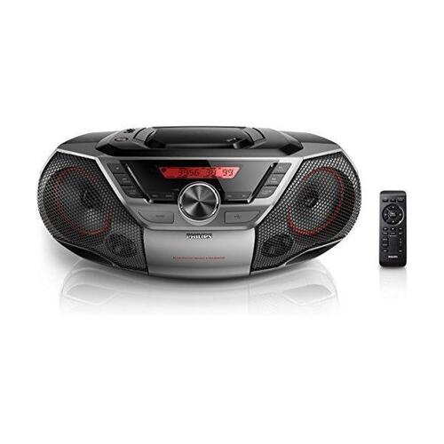 Radio CD Bluetooth MP3 Philips AZ700 12W Grå