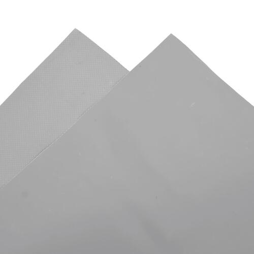 Presenning 6x8 m 650 g/m² grå