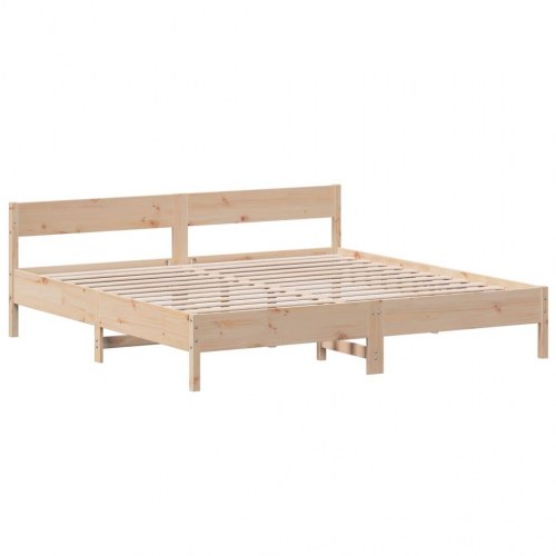 Sengeramme 180 x 200 cm i massivt fyrretræ