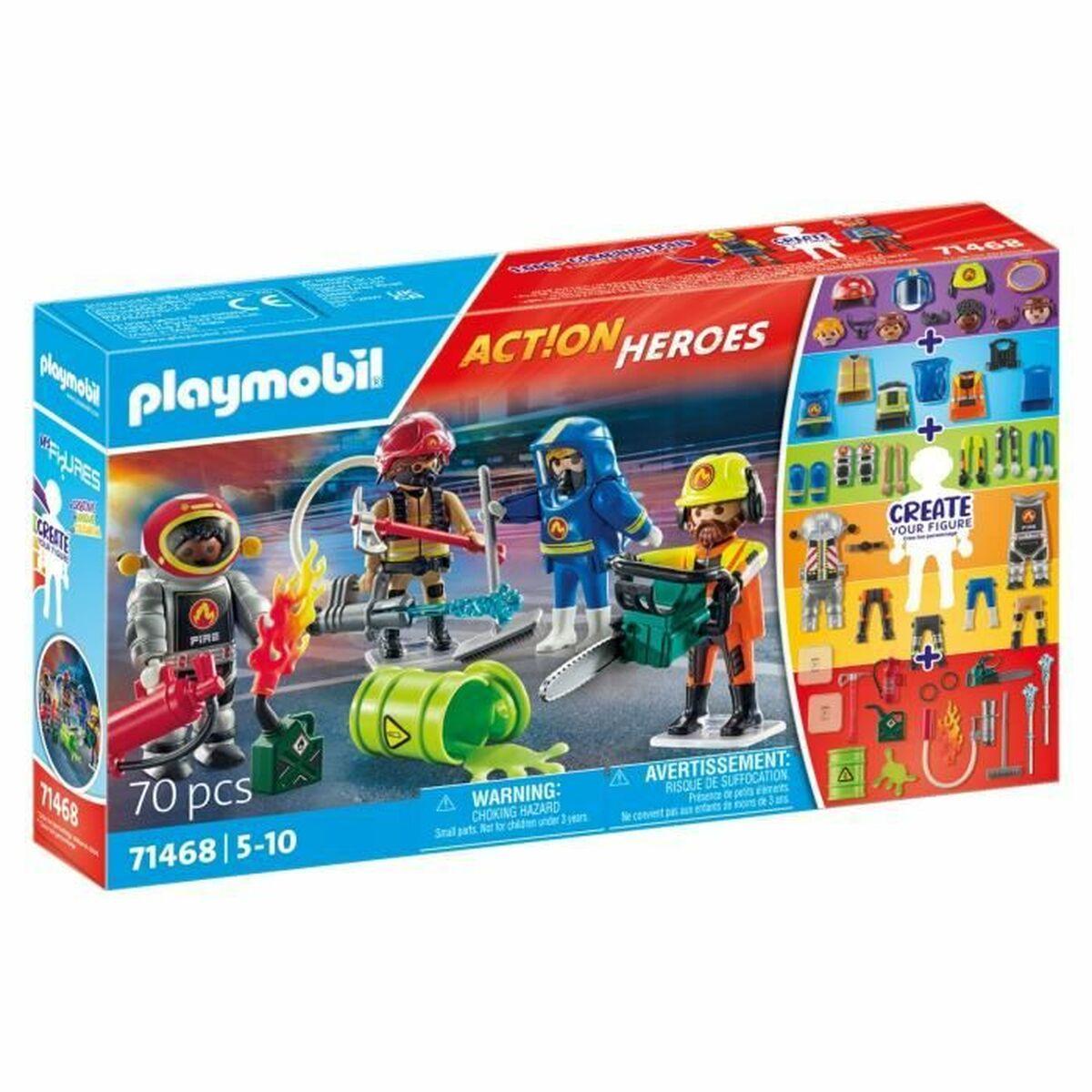 Legetøjsfigurer Playmobil Action Heroes 71468 - playset billede
