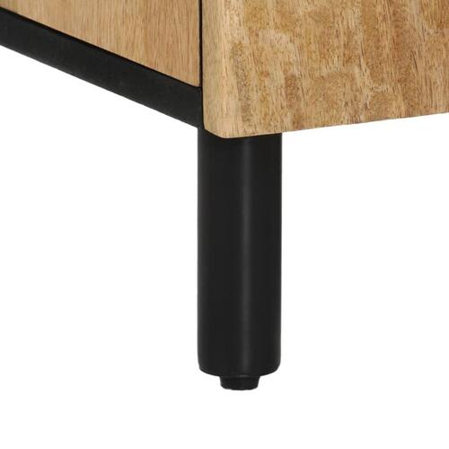 Skab 90x33x75 cm massivt mangotræ
