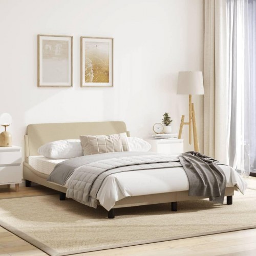Sengeramme Dover 140 x 190 cm med sengegavl - creme