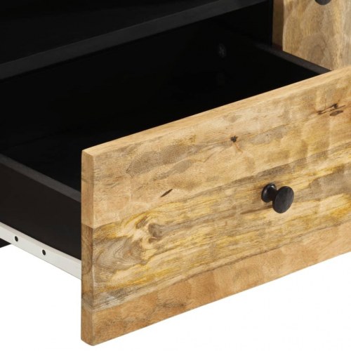 Tv-bord 105x33x46cm massivt mangotræ