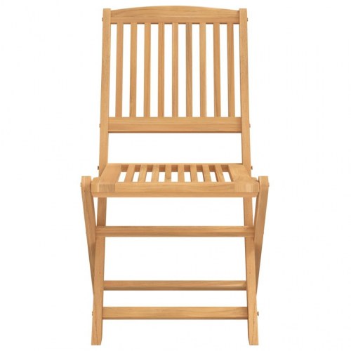 Foldbare havestole i massivt akacietræ - 4 stk., 44 × 50 × 88 cm