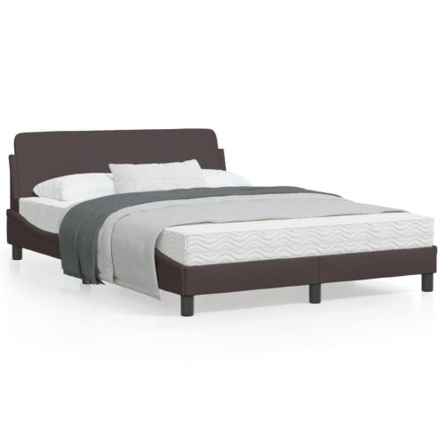 Sengeramme Dover 140 x 190 cm med sengegavl - mørkebrun