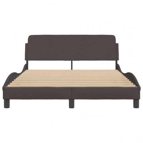 Sengeramme Dover 140 x 190 cm med sengegavl - mørkebrun