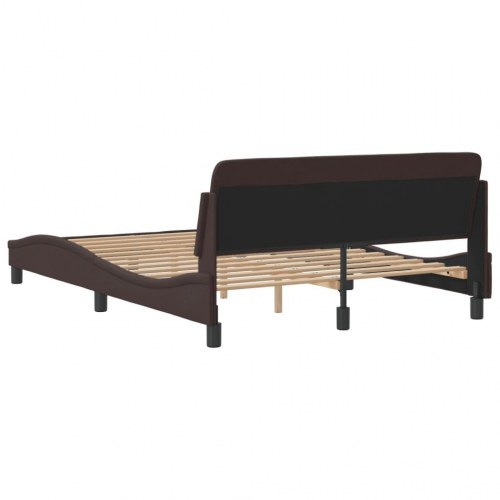 Sengeramme Dover 140 x 190 cm med sengegavl - mørkebrun