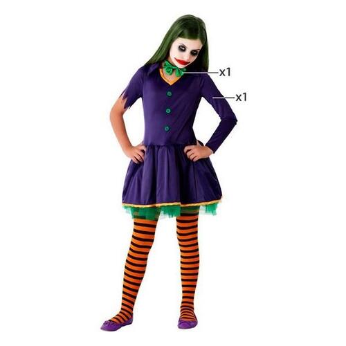 Kostume til børn Joker Mande klovn 5-6 år