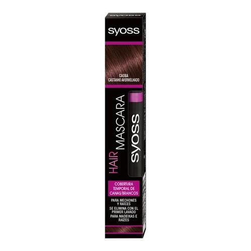 Hårkur til hårrødder Hair Mascara Syoss (16 ml) Kastanjebrun