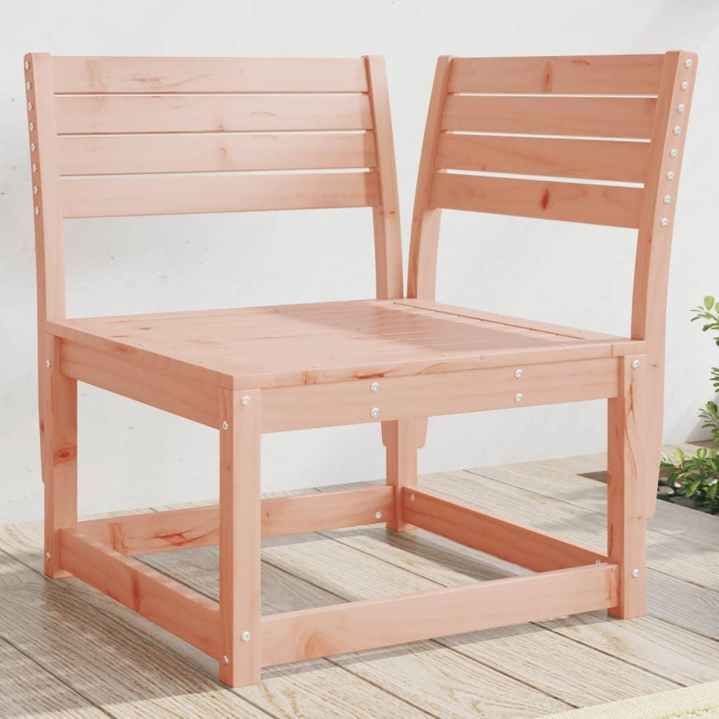 Hjørnemodul Til Havesofa 73X73X78 Cm Massivt Fyrretræ - Douglasgran naturlig / uden hynder