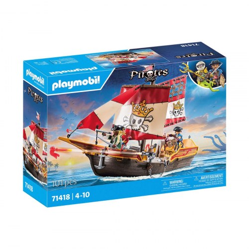 Legetøjssæt Playmobil Pirates 71418