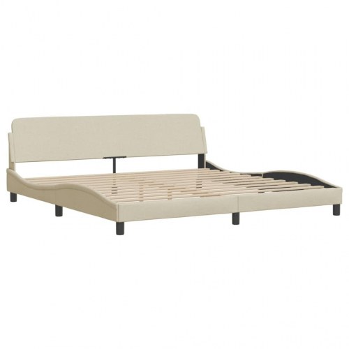 Sengeramme Dover 200 x 200 cm - cremefarvet