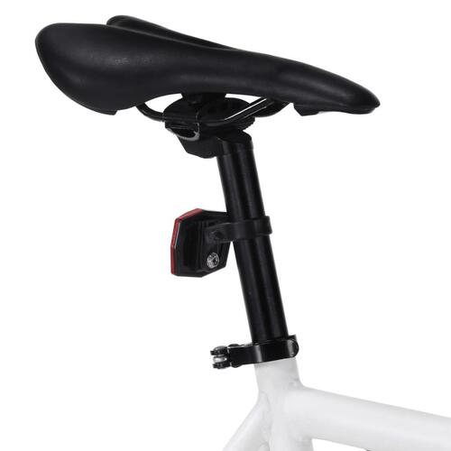 Cykel 1 gear 700c 59 cm hvid og sort