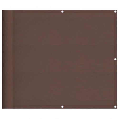 Altanafskærmning 90×800 cm - 100 % polyester, brun