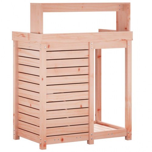 Plantebord med hylder 82,5 x 50 x 109,5 cm i massivt douglasgran
