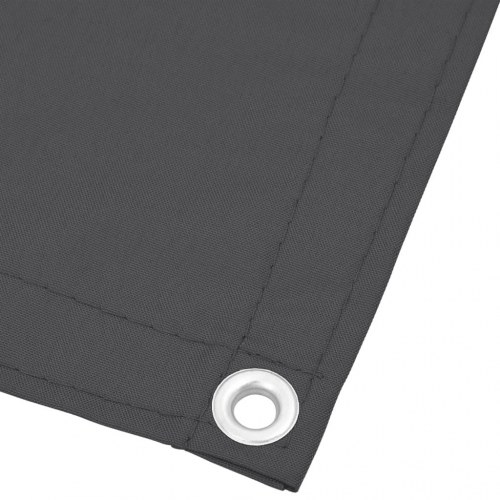 Altanafskærmning 90 × 800 cm - 100 % polyester, antracitgrå