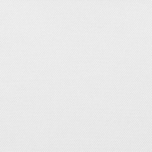 Altanafskærmning 90 × 800 cm - 100 % polyester, hvid