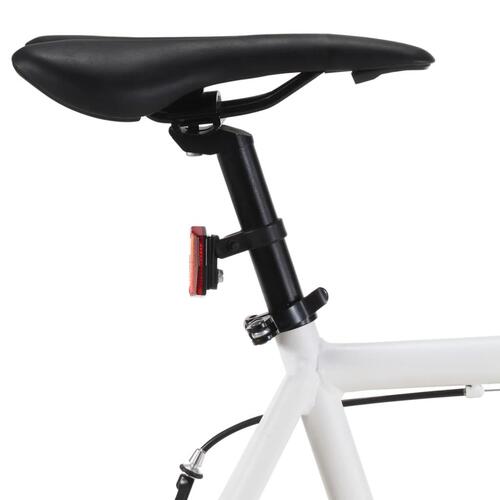 Cykel 1 gear 700c 59 cm hvid og blå