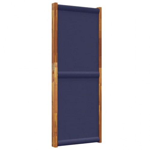 3-panels rumdeler 210 × 180 cm - mørkeblå