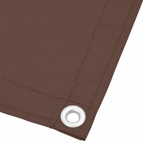 Altanafskærmning 120x1000 cm 100 % polyester brun