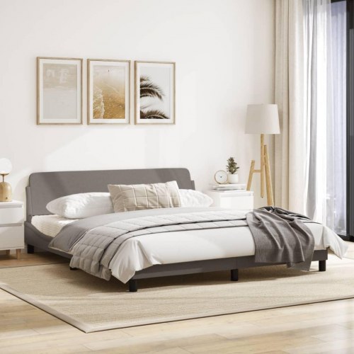 Sengeramme Dover 180 x 200 cm - taupe