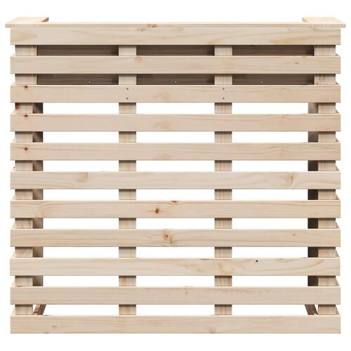 Udendørs barbord 113,5x50x103 cm massivt fyrretræ