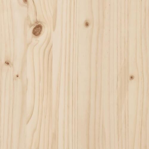 Plantebord med hylder 108x45x86,5 cm massivt fyrretræ