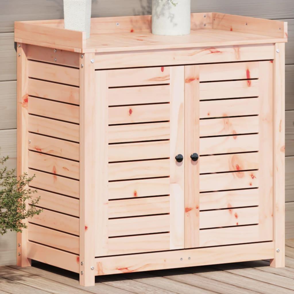 Plantebord med hylder 82,5x50x86,5 cm massivt douglasgran