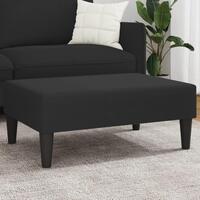 Fodskammel 77x55x31 cm velour sort