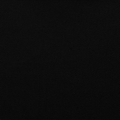 Altanafskærmning 75 × 700 cm - 100 % polyester, sort
