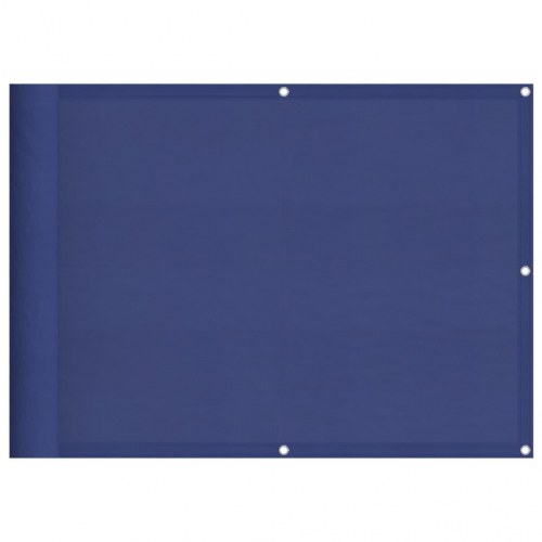 Altanafskærmning 75x1000 cm 100 % polyester blå