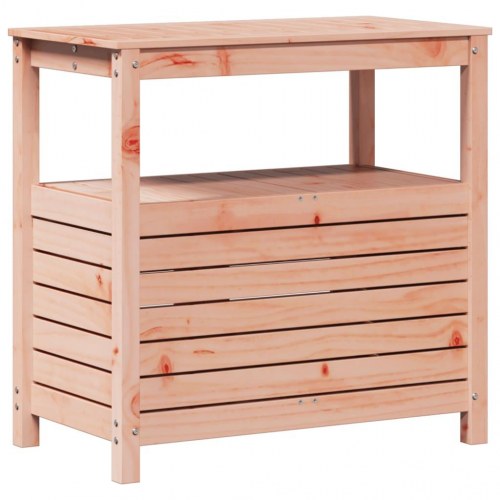 Plantebord med hylder 82,5x45x81 cm massivt douglasgran