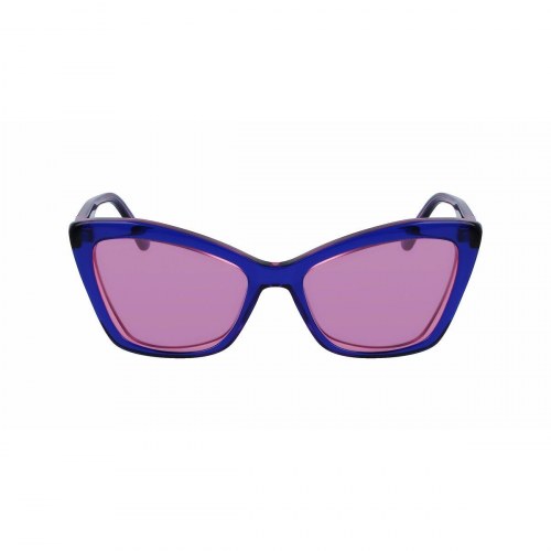 Karl Lagerfeld KL6105S-424 damesolbriller, blå - 54 mm