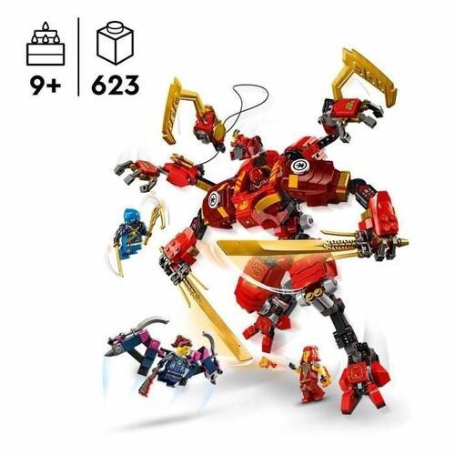 Konstruktionsspil Lego NINJAGO 71812 Kai's Ninja Climbing Robot Multifarvet