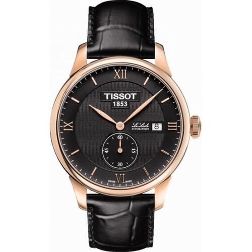 Herreur Tissot LE LOCLE AUTOMATIC Sort (Ø 39 mm)