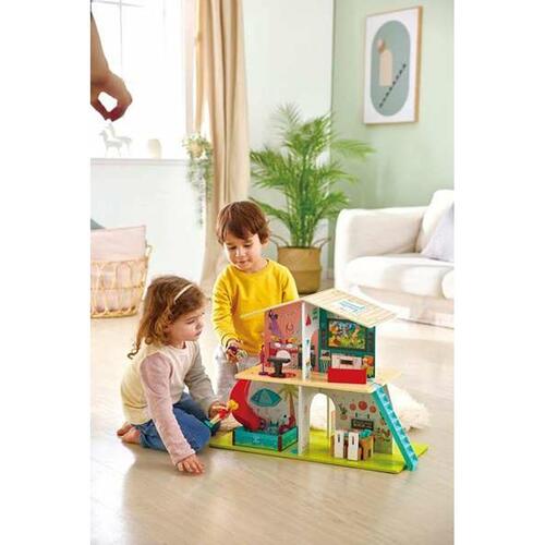 Dukkehus Hape Rock & Slide 31 Dele