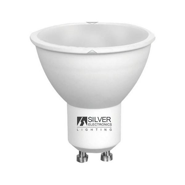 Dichroic LED pære Silver Electronics ECO GU10 7W 6000K (Hvidt lys)