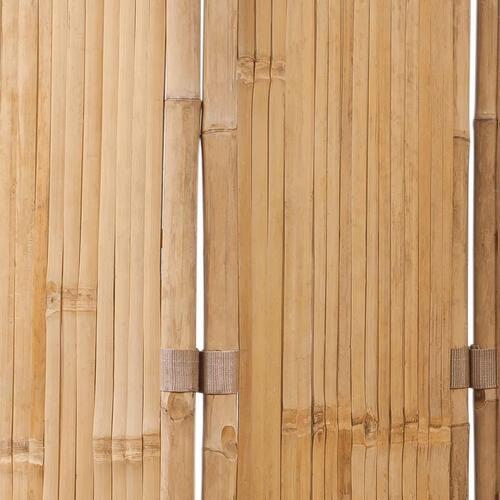4-panelers rumdeler i bambus
