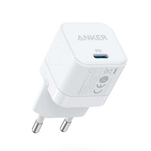 Vægoplader Anker POWERPORT II Hvid 20 W