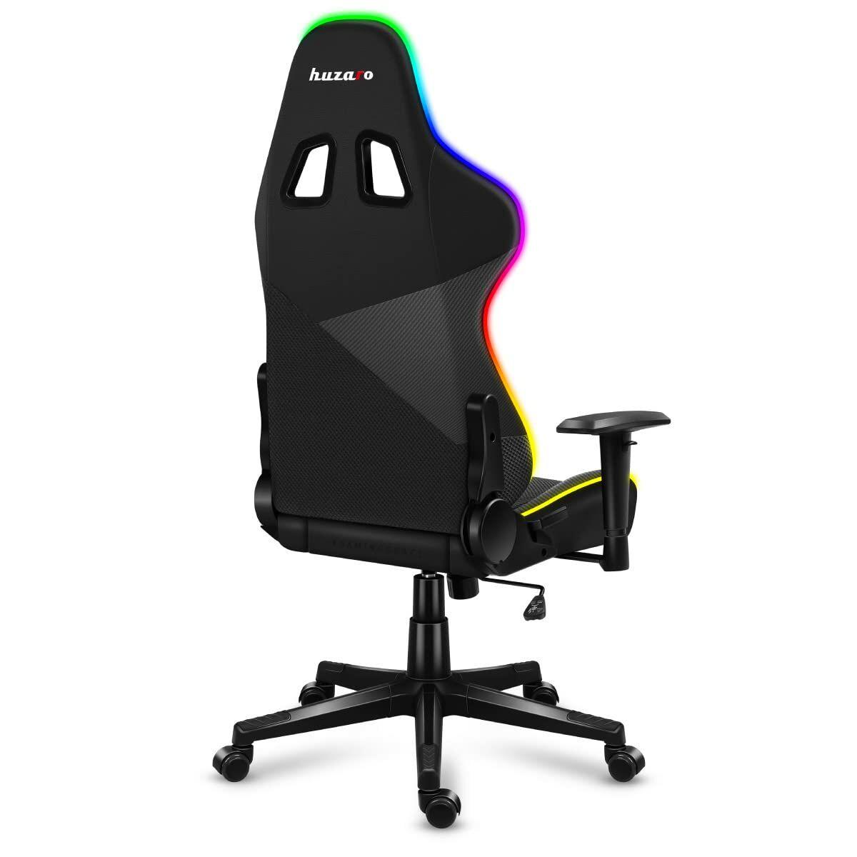 Gaming-stol Huzaro Hz-force 6 2 Black Rgb Sort