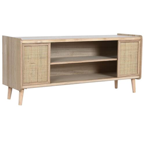 møbler Home ESPRIT Natur Rattan Paulonia træ 120 x 35 x 54 cm
