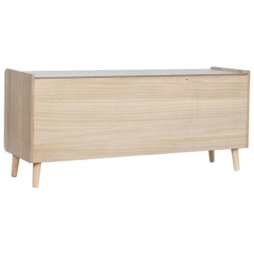 møbler Home ESPRIT Natur Rattan Paulonia træ 120 x 35 x 54 cm